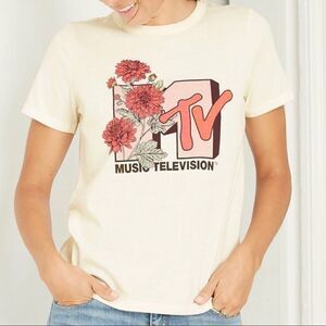 MTV Floral Tee Shirt 